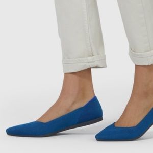 Rothy’s The Point in Poseidon Blue Size 8.5